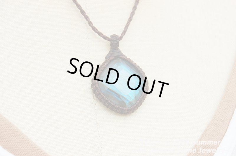 画像3: ★2016SUMMER 第三弾★いよいよ真夏マジか！ブルーラブラドライトシリーズ：宝石カット：おそらの水色 (3)