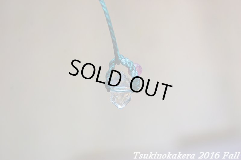 画像2: ★2016winter★小粒のかけら:ハーキマーダイヤモンドの小粒のネックレス (2)