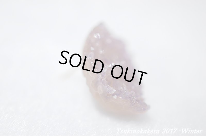 画像8: ★2017年謹賀新年★小粒のかけら:K14ゴールドフィルド:ウルグアイ産アメジストデザインピアス:1 (8)