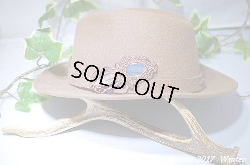 画像7: ★2017年謹賀新年★月のかけらハっト:一点限定:ブルーラブラドライトとピンクラブラドライトのデザインマクラメハット (7)