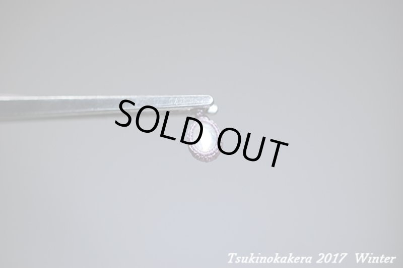 画像2: ★2017Winter★小粒のかけら:2017年レインボームーンストーン:紐ラベンダー1 (2)