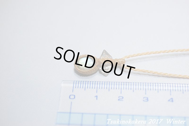 画像9: ★2017WINTER ★大人気小粒のかけらシリーズ発表!ロイヤルラブラドライトとハーキマーダイヤモンドのデザイン小粒ネックレス (9)