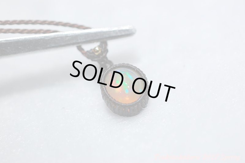 画像10: ☆4/13UP☆(*^^)vエチオピアンオパール×小粒デザイン。奇跡のレインボーシラー。透明度抜群：虹色キラキラ：トップクオリティ (10)