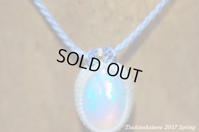 画像7: ☆5/16UP☆(*^^)vエチオピアンオパール×小粒デザイン。奇跡のレインボーシラー。透明度抜群:虹色キラキラ:トップクオリティ (7)