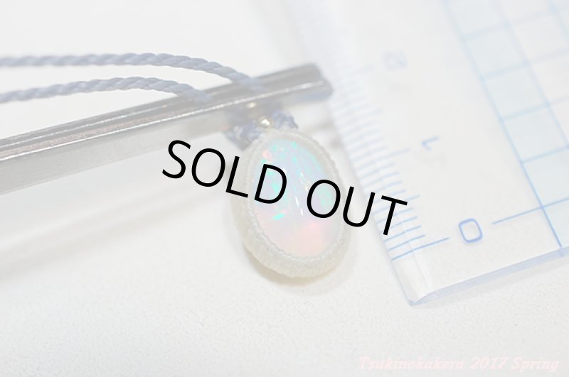 画像13: ☆5/16UP☆(*^^)vエチオピアンオパール×小粒デザイン。奇跡のレインボーシラー。透明度抜群:虹色キラキラ:トップクオリティ (13)