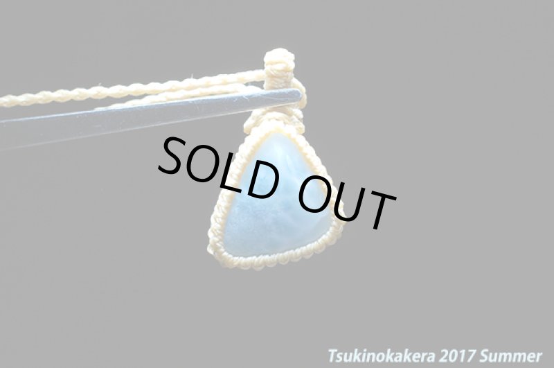 画像7: ☆6/5UP☆愛と平和のドミニカの宝石ラリマーが登場！夏はドルフィンストーンで決まり！：トライアングルホワイトブルー (7)