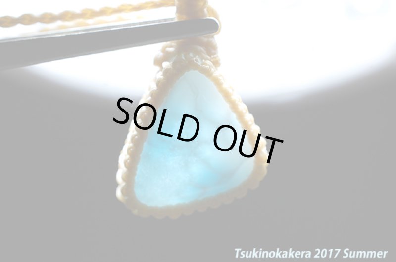 画像9: ☆6/5UP☆愛と平和のドミニカの宝石ラリマーが登場！夏はドルフィンストーンで決まり！：トライアングルホワイトブルー (9)