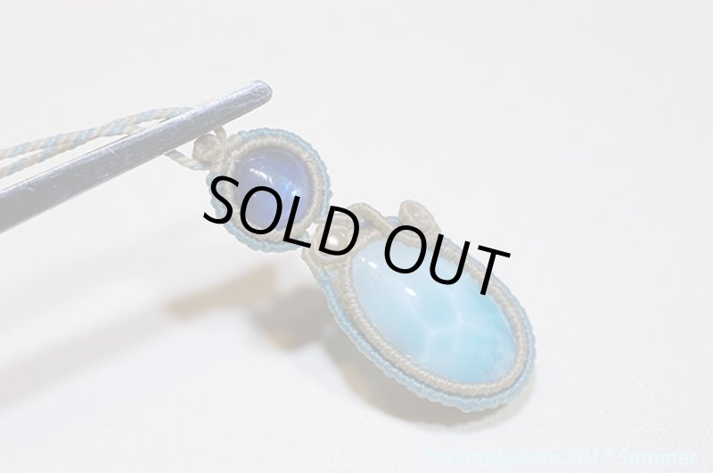 画像2: ☆6/14UP☆愛と平和のドミニカの宝石ラリマー×超ハイクオリティカイヤナイト!小粒のかけら一点ものデザインが登場:オーシャン伝説 (2)