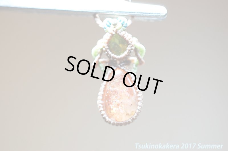 画像6: ☆7/5UP☆太陽の時代がすぐそこに。ロイヤルサンストーン：虹色が太陽の光にのり輝きを与えます：レインボーサンストーン×ペリドット (6)