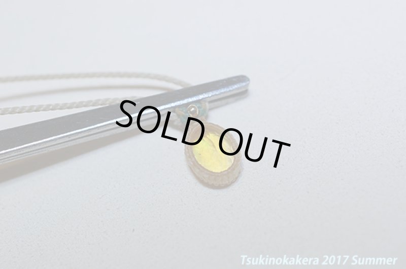 画像2: ☆7/5UP☆(*^^)vエチオピアンイエローオパール×小粒デザイン。透明度抜群:虹色キラキラ:トップクオリティ:イエローオパール (2)