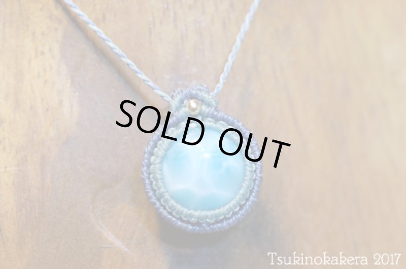 画像4: ☆8/4UP☆愛と平和のラリマーが登場!小粒デザイン:14金ゴールドフィルド使用:小粒のラリマージュエリー:お花のラリマー3 (4)