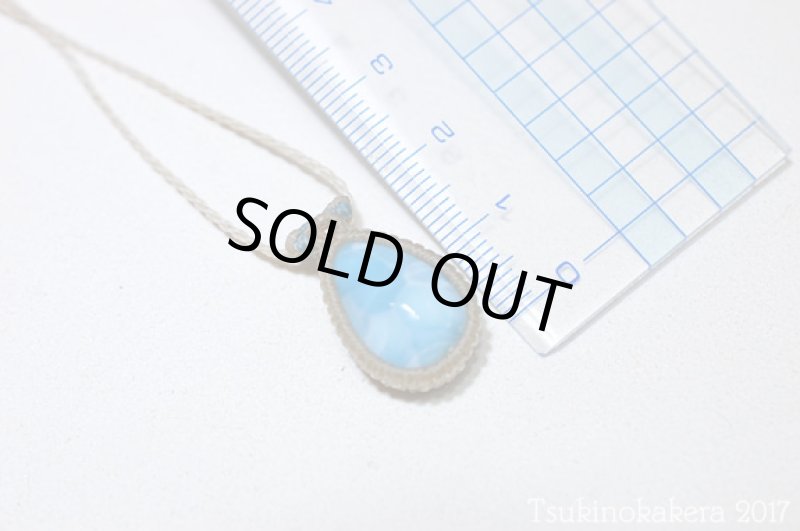 画像9: ☆8/4UP☆愛と平和のラリマーが登場!小粒デザイン:14金ゴールドフィルド使用:小粒のラリマージュエリー:お花のラリマー1 (9)