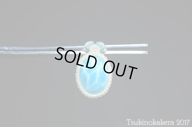 画像6: ☆8/4UP☆愛と平和のラリマーが登場!小粒デザイン:14金ゴールドフィルド使用:小粒のラリマージュエリー:お花のラリマー2 (6)