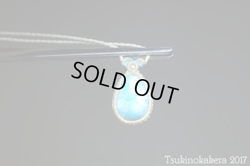 画像6: ☆8/4UP☆愛と平和のラリマーが登場!小粒デザイン:14金ゴールドフィルド使用:小粒のラリマージュエリー:お花のラリマー1 (6)