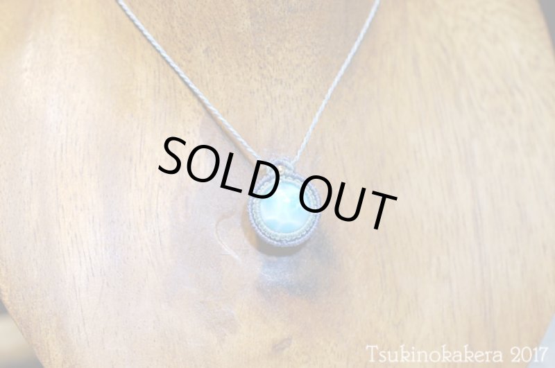 画像3: ☆8/4UP☆愛と平和のラリマーが登場!小粒デザイン:14金ゴールドフィルド使用:小粒のラリマージュエリー:お花のラリマー3 (3)