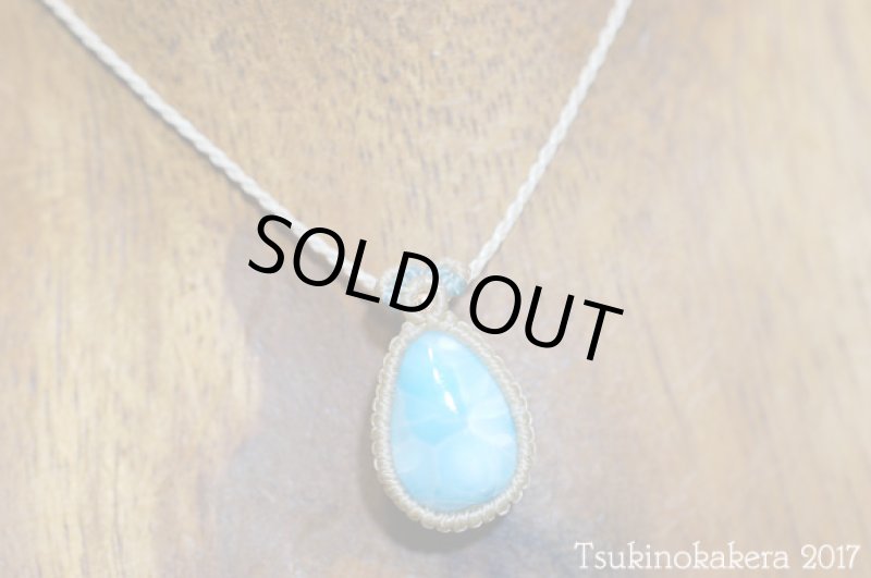 画像5: ☆8/4UP☆愛と平和のラリマーが登場!小粒デザイン:14金ゴールドフィルド使用:小粒のラリマージュエリー:お花のラリマー1 (5)