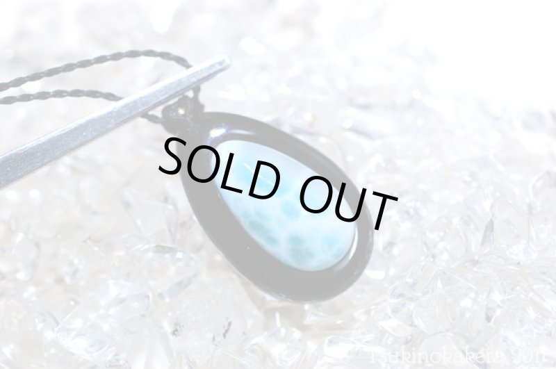 画像2: ☆8/31UP☆愛と平和のドミニカの宝石ラリマーが登場!2017秋の風はもうそこに:オニキス×ラリマー (2)