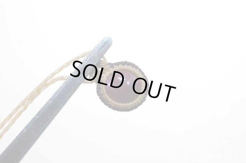 画像2: ★9/26UP★ワインレッドルビー。ハイクオリティルビーが登場:宝石の女王のカボション:小粒デザイン×14金ゴールドフィルド使用:小粒のワイン2 (2)