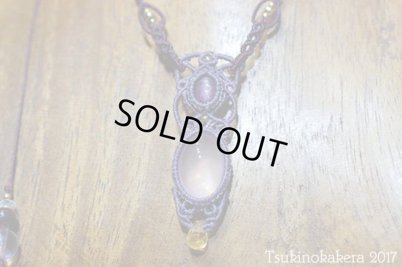 画像5: ☆11/29UP☆2点物、ローズクォーツ×ルビー小粒のかけらデザイン:14金GF入り:愛をはぐくみ内面美を輝かせる女神アフロディーテの石:師走ベストデザイン (5)