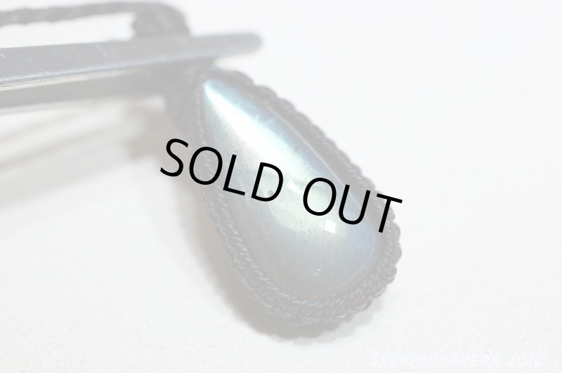 画像7: ☆01/01UP☆イエローパープルラブラドライト:ふっくら研磨もきれいなティアドロップ:マダガスカル産の美しいシラーの光:冒険 (7)