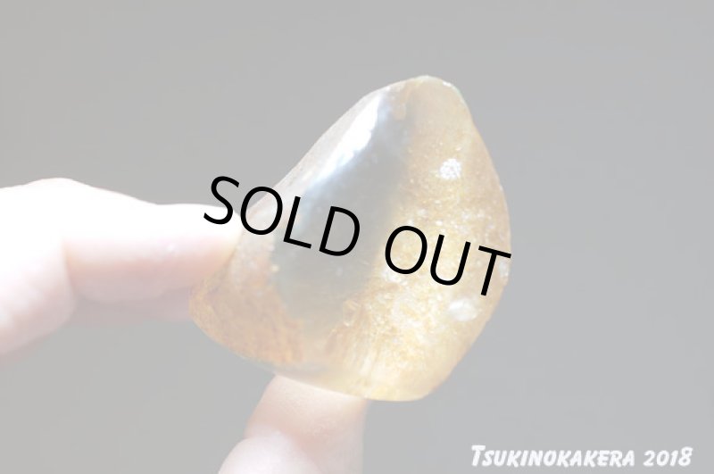 画像10: ☆01/01UP☆ミャンマー産ガーデンクォーツ片面磨きタンブル (10)