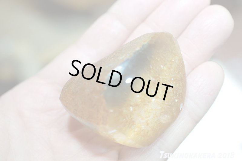 画像11: ☆01/01UP☆ミャンマー産ガーデンクォーツ片面磨きタンブル (11)