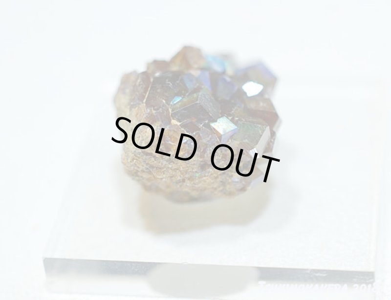 画像2: ☆01/25UP☆1月誕生石レインボーガーネット原石：奈良県天川産奇跡の虹色のザクロ石：数量限定：5 (2)