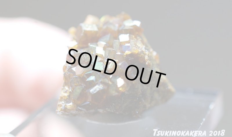 画像12: ☆01/25UP☆1月誕生石レインボーガーネット原石：奈良県天川産奇跡の虹色のザクロ石：数量限定：2 (12)