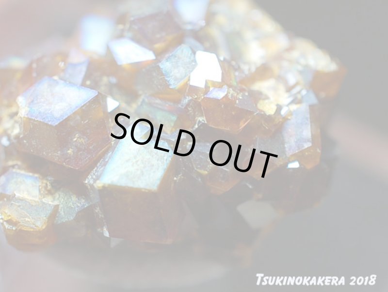 画像2: ☆01/25UP☆1月誕生石レインボーガーネット原石：奈良県天川産奇跡の虹色のザクロ石：数量限定：4 (2)