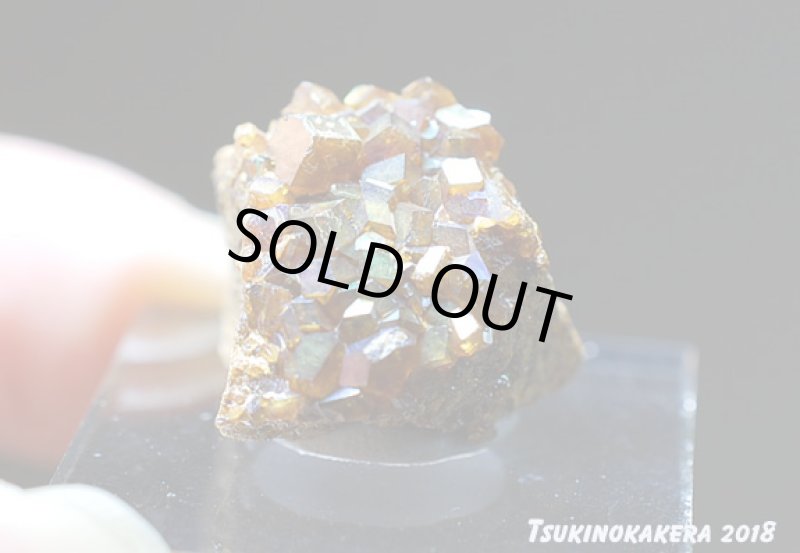 画像14: ☆01/25UP☆1月誕生石レインボーガーネット原石：奈良県天川産奇跡の虹色のザクロ石：数量限定：2 (14)