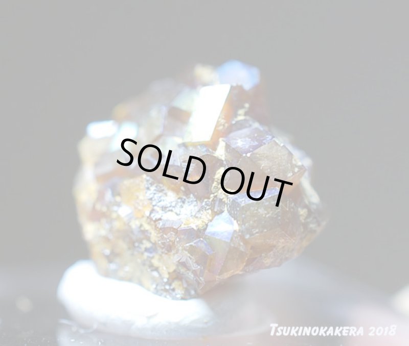 画像11: ☆01/25UP☆1月誕生石レインボーガーネット原石:奈良県天川産奇跡の虹色のザクロ石:数量限定:3 (11)