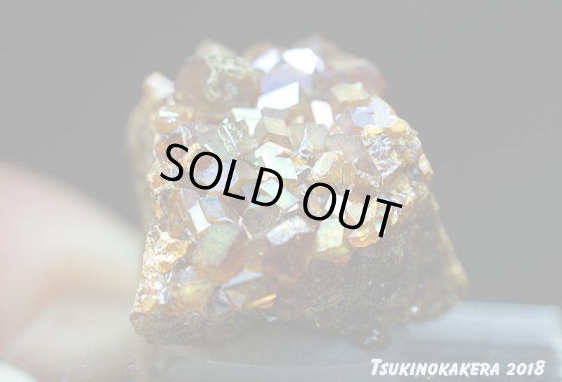 画像3: ☆01/25UP☆1月誕生石レインボーガーネット原石：奈良県天川産奇跡の虹色のザクロ石：数量限定：2 (3)