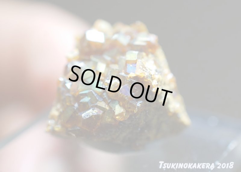 画像10: ☆01/25UP☆1月誕生石レインボーガーネット原石：奈良県天川産奇跡の虹色のザクロ石：数量限定：2 (10)