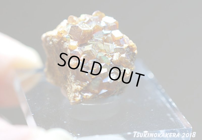 画像11: ☆01/25UP☆1月誕生石レインボーガーネット原石：奈良県天川産奇跡の虹色のザクロ石：数量限定：2 (11)