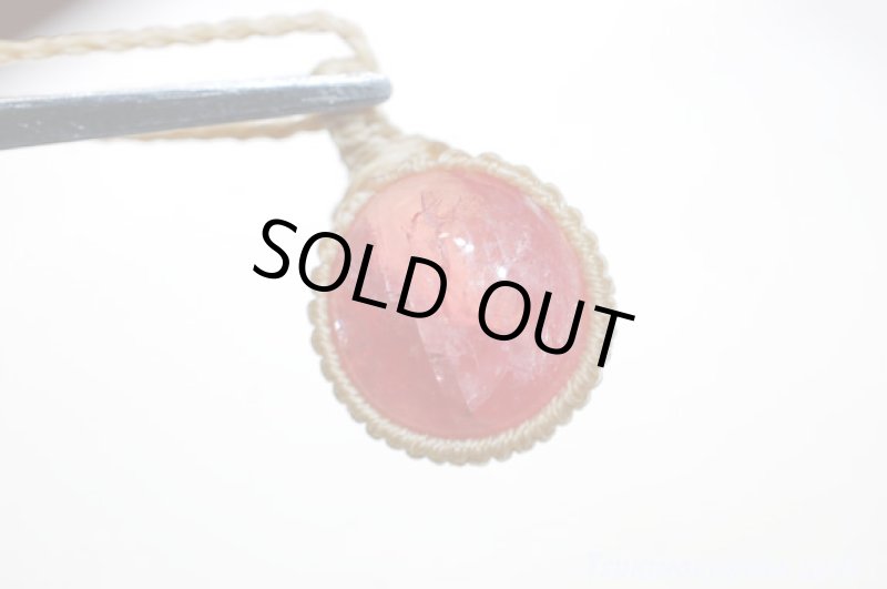 画像11: ☆02/28☆世界最高峰のインカローズが登場：ラウンドぷっくりカボション：奇跡の1ピース：コロラド産：ラウンドピンク (11)