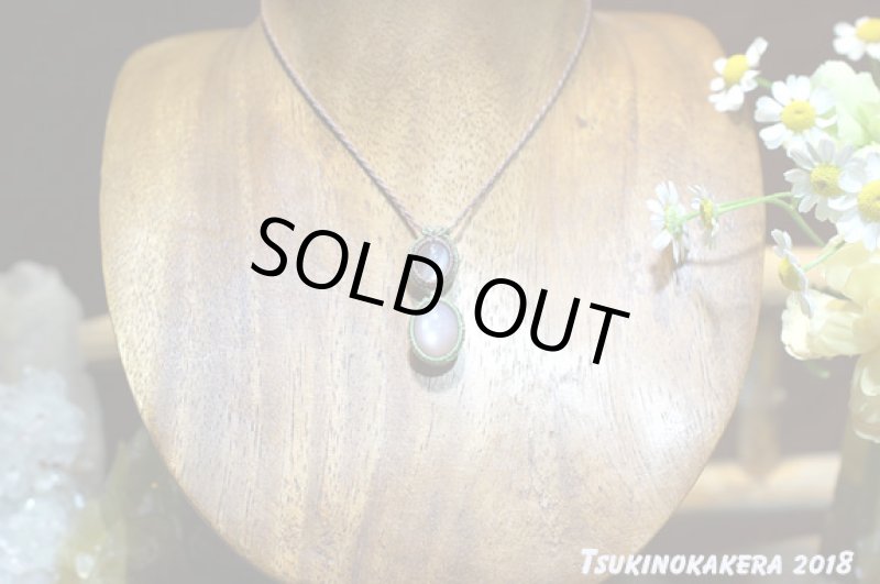 画像3: ☆04/23UP☆ムーンストーン×ムーンストーン小粒デザイン:14金GF入り:皐月の一点物アクセサリー:ダブルムーン (3)