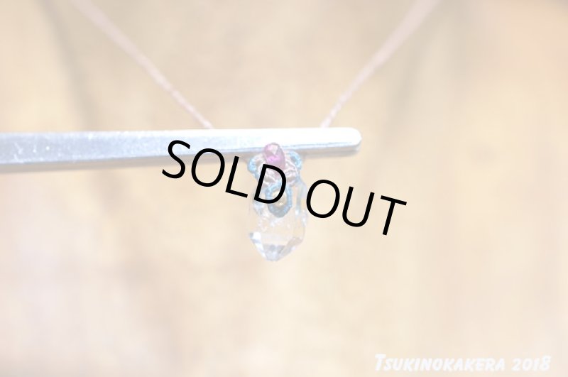 画像4: ☆04/23UP☆ハーキマーダイヤモンドスペシャル:小粒デザイン:14金GF入り:皐月の一点物アクセサリー:プチハーキマー:1 (4)