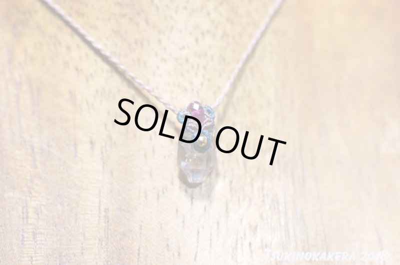 画像3: ☆04/23UP☆ハーキマーダイヤモンドスペシャル:小粒デザイン:14金GF入り:皐月の一点物アクセサリー:プチハーキマー:1 (3)