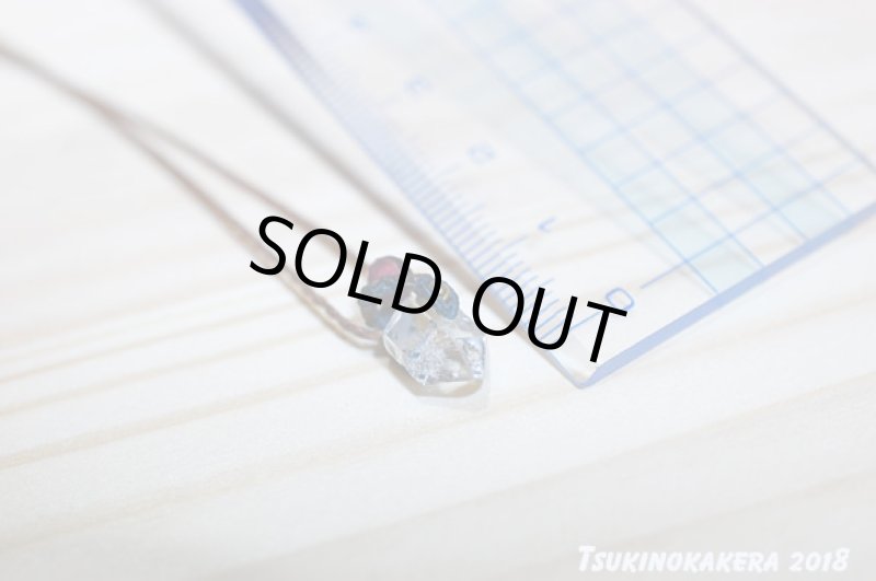 画像7: ☆04/23UP☆ハーキマーダイヤモンドスペシャル:小粒デザイン:14金GF入り:皐月の一点物アクセサリー:プチハーキマー:1 (7)