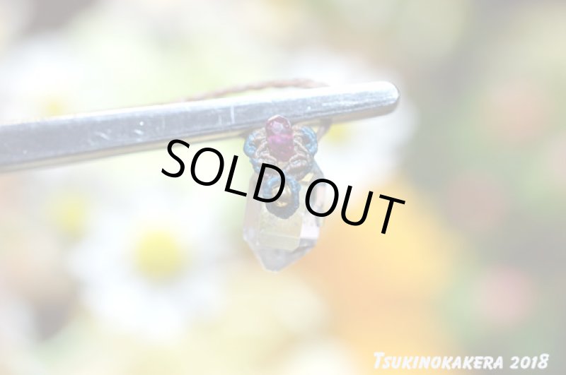 画像5: ☆04/23UP☆ハーキマーダイヤモンドスペシャル:小粒デザイン:14金GF入り:皐月の一点物アクセサリー:プチハーキマー:1 (5)