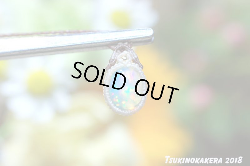 画像11: ☆4/23UP☆(*^^)vエチオピアンオパール×小粒デザイン。奇跡のレインボーシラー。透明度抜群:虹色キラキラ:トップクオリティ:虹の冒険3 (11)