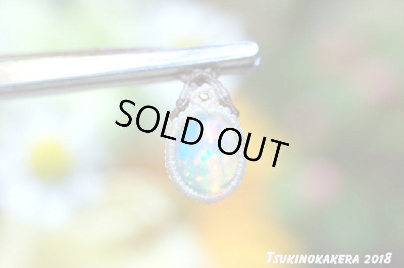 画像10: ☆4/23UP☆(*^^)vエチオピアンオパール×小粒デザイン。奇跡のレインボーシラー。透明度抜群:虹色キラキラ:トップクオリティ:虹の冒険3 (10)