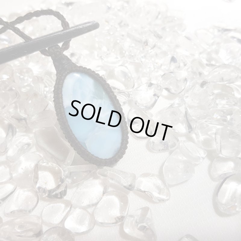 画像3: ☆01/15UP☆ Love & Peace ドミニカの宝石ラリマーが登場!水色の素晴らしいピース:ドミニカンレイン (3)