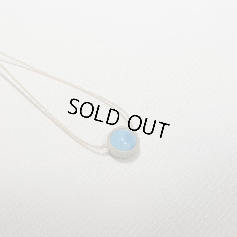 画像4: ☆04/13UP☆ Love & Peace 小粒のラリマーちゃん:小粒のマクラメジュエリー:ハイクオリティラウンドラリマー10mm:ラウンドラリマーちゃん4 (4)