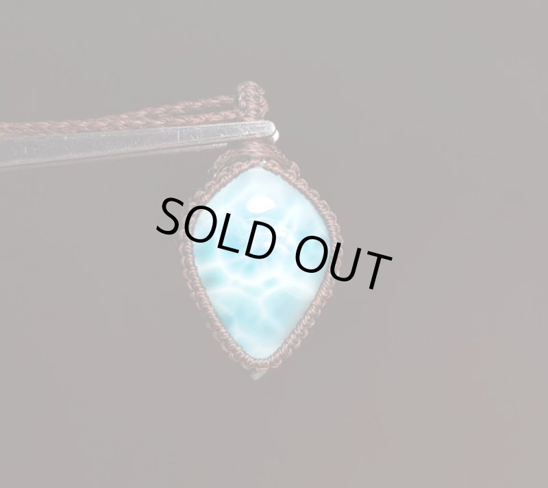 画像2: ☆04/13UP☆ Love & Peace ドミニカの宝石ラリマーが登場!水色の素晴らしいピース:ウォータースパイダー (2)