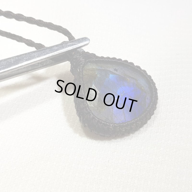 画像6: ☆05/14UP☆宝石カットラブラドライト！石のキラキラ&カットのキラキララブラドライト：スライム君 (6)