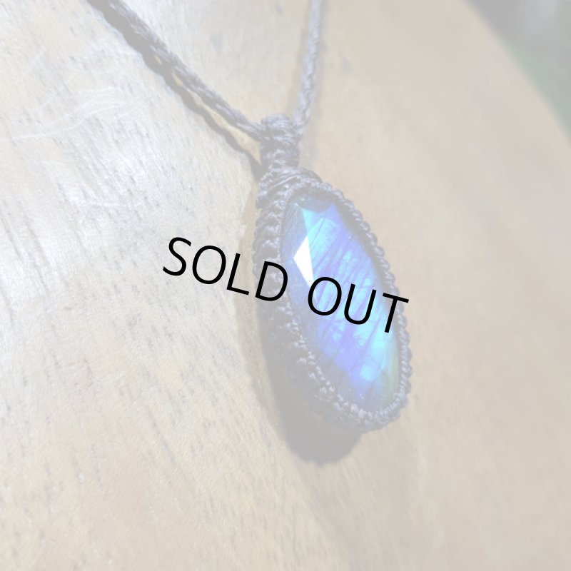 画像3: ☆05/14UP☆宝石カットラブラドライト！石のキラキラ&カットのキラキララブラドライト：クリアウォーター2 (3)