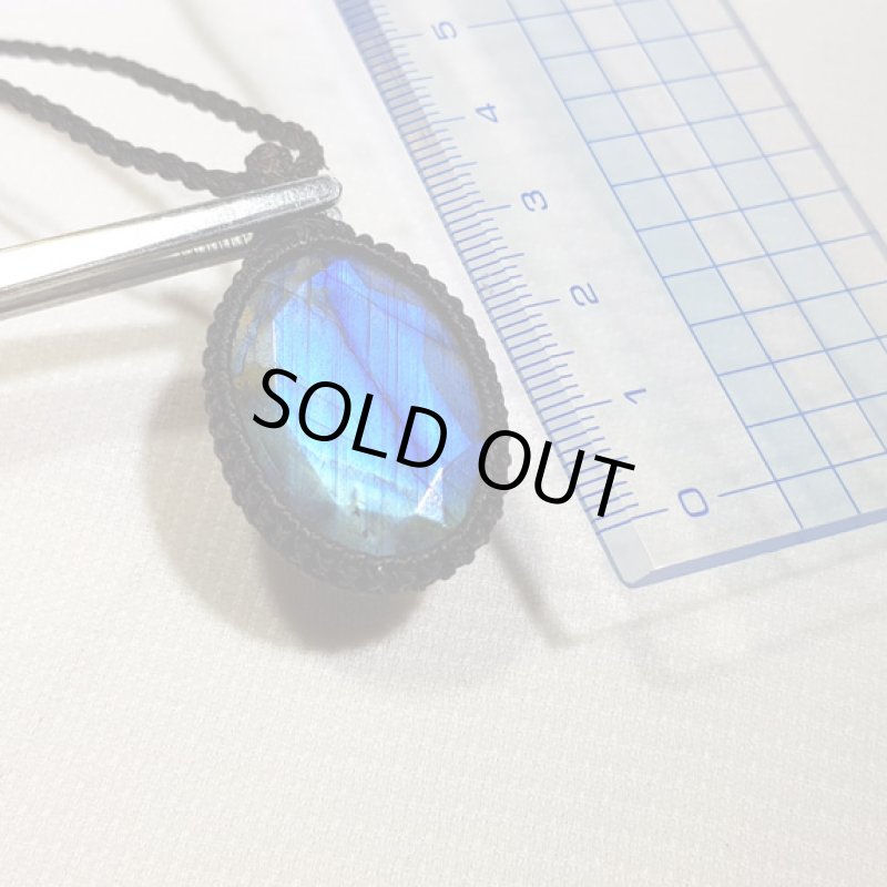 画像5: ☆05/14UP☆宝石カットラブラドライト！石のキラキラ&カットのキラキララブラドライト：天使の窓 (5)