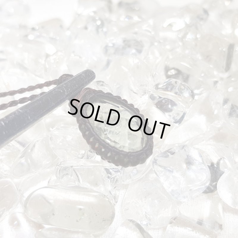 画像5: ☆05/14UP☆新緑水晶特別企画:グリーンクォーツファセット宝石:ブラジル水晶:きれいなカット:新緑の風7 (5)