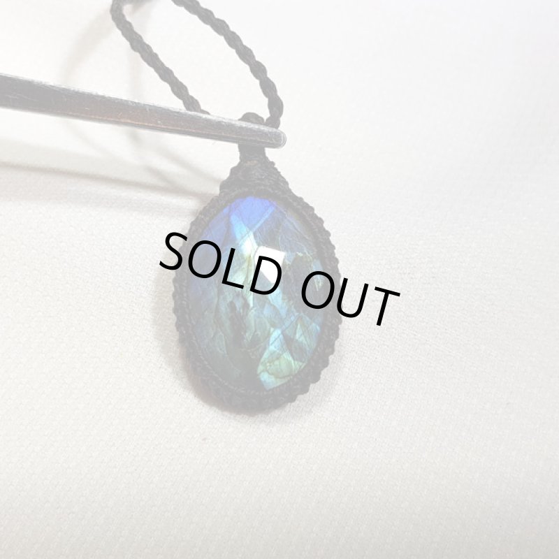 画像6: ☆05/14UP☆宝石カットラブラドライト！石のキラキラ&カットのキラキララブラドライト：天使の窓 (6)